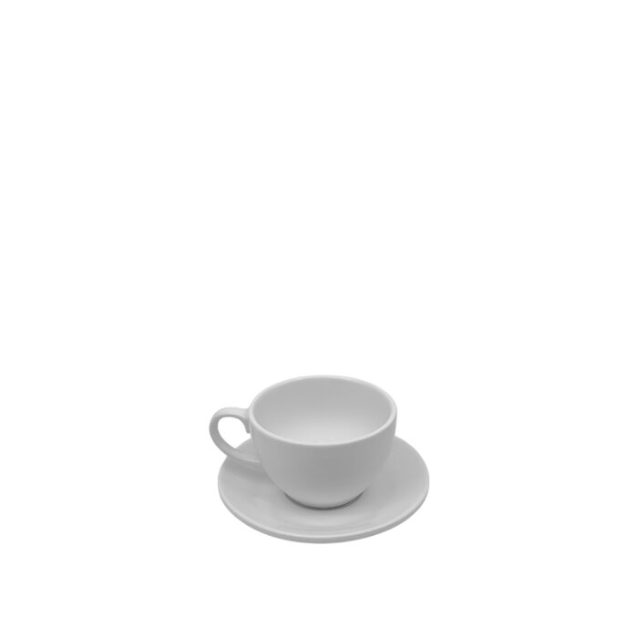 Ultraform Hotel Porselen M&M Kahve Fincan+Tabak - 1