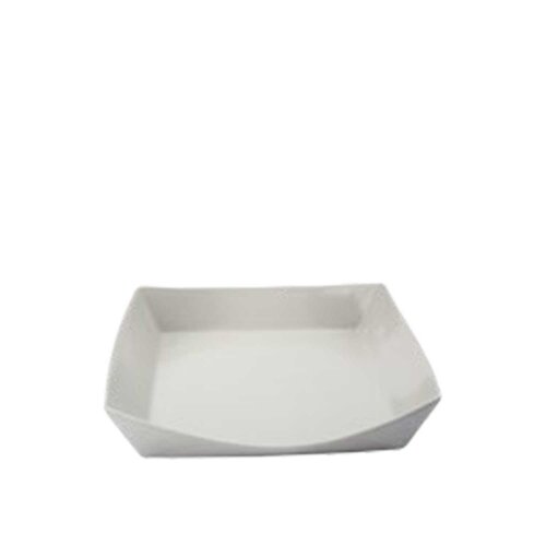 Ultraform Hotel Porselen Gray Kare Sunum Tabak 20 cm - ULTRAFORM PORSELEN