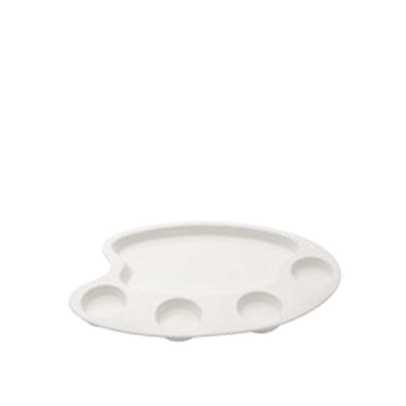 Ultraform Hotel Porselen Kahvaltılık Palet 5 Bölmeli - 1