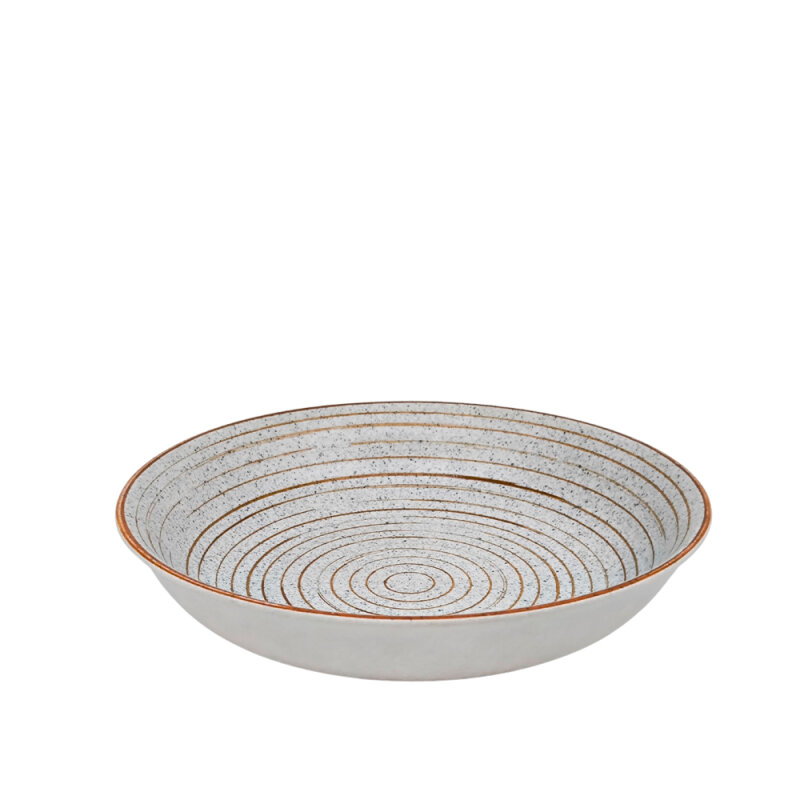 Ultraform Hotel Porselen Lıned Çukur Tabak 30 cm - 1