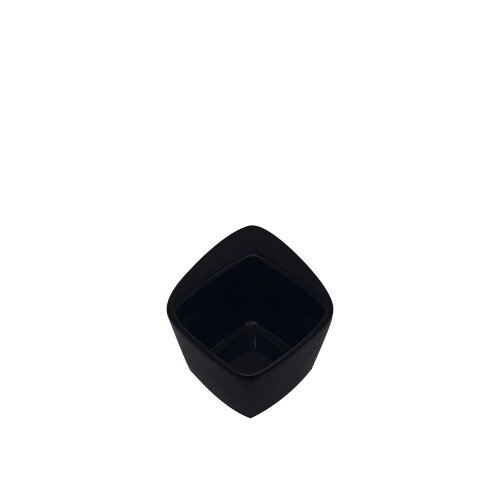 Ultraform Hotel Porselen Minimal Kase 10 cm Siyah - ULTRAFORM PORSELEN