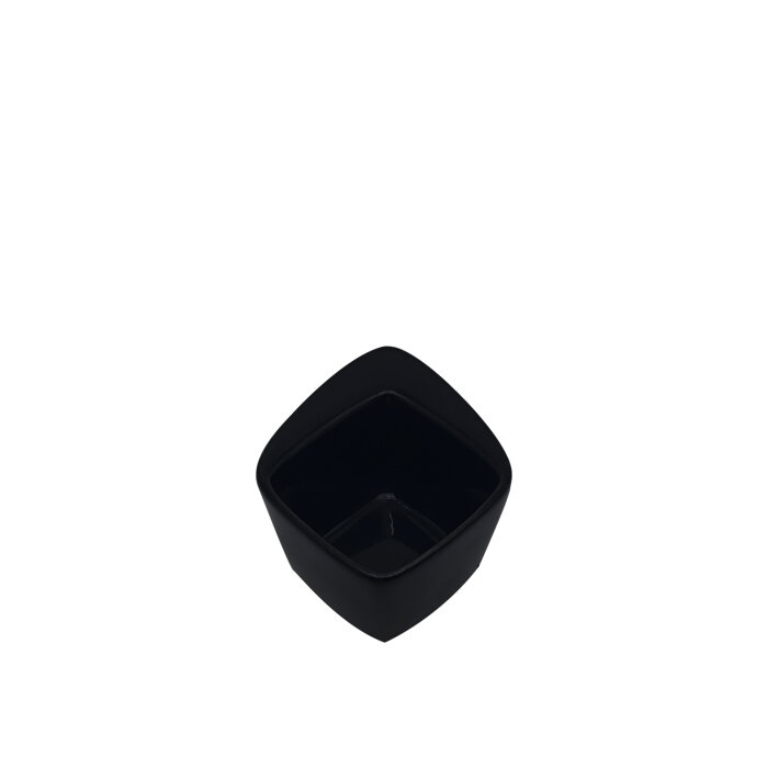 Ultraform Hotel Porselen Minimal Kase 10 cm Siyah - 1