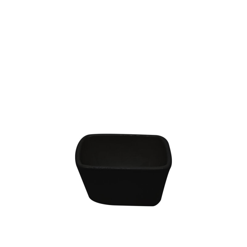 Ultraform Hotel Porselen Hotel Porselen Minimal Kase 8 cm Siyah - 1