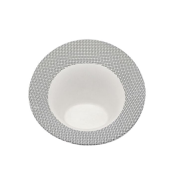 Ultraform Hotel Porselen M&M Eğik Kase 20 cm - 1