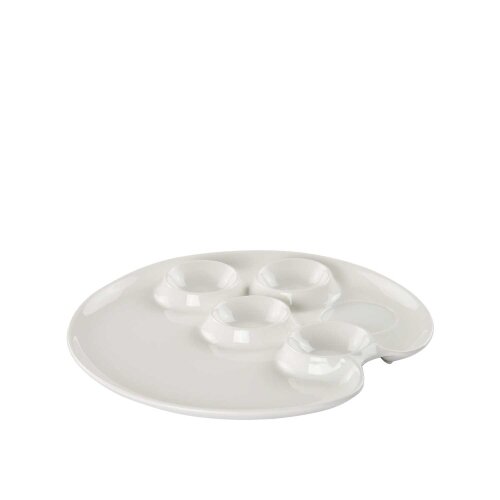 Ultraform Hotel Porselen Palet Kahvaltı Tabağı - ULTRAFORM PORSELEN