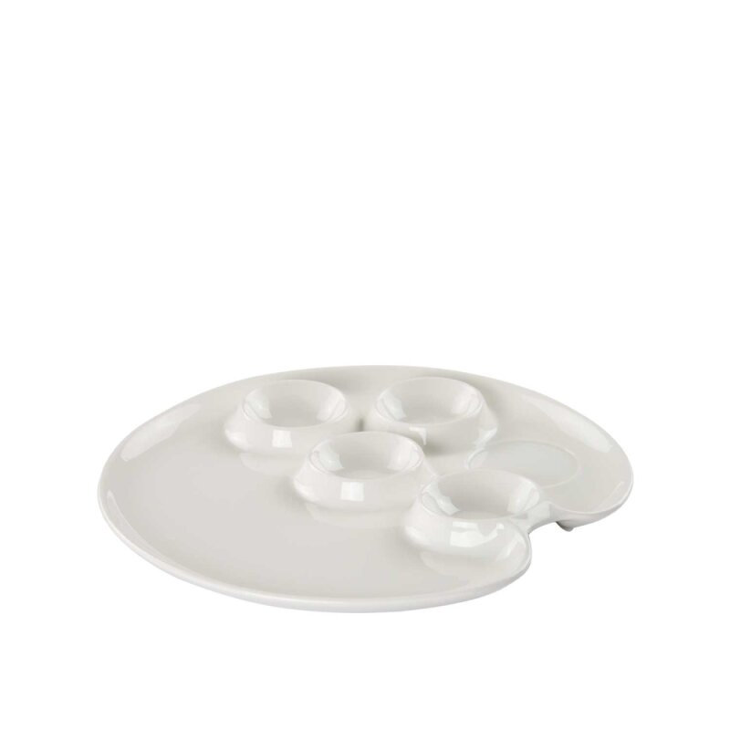 Ultraform Hotel Porselen Palet Kahvaltı Tabağı - 1