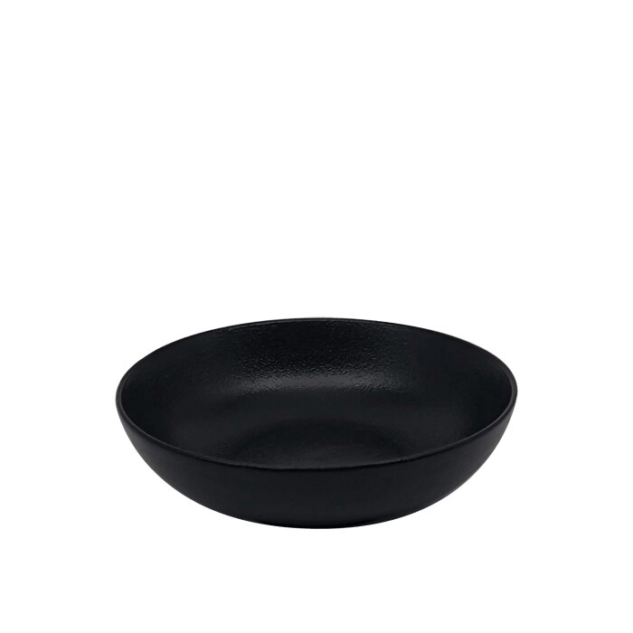 Ultraform Hotel Porselen Siyah Çukur Tabak 17.5 cm - 1