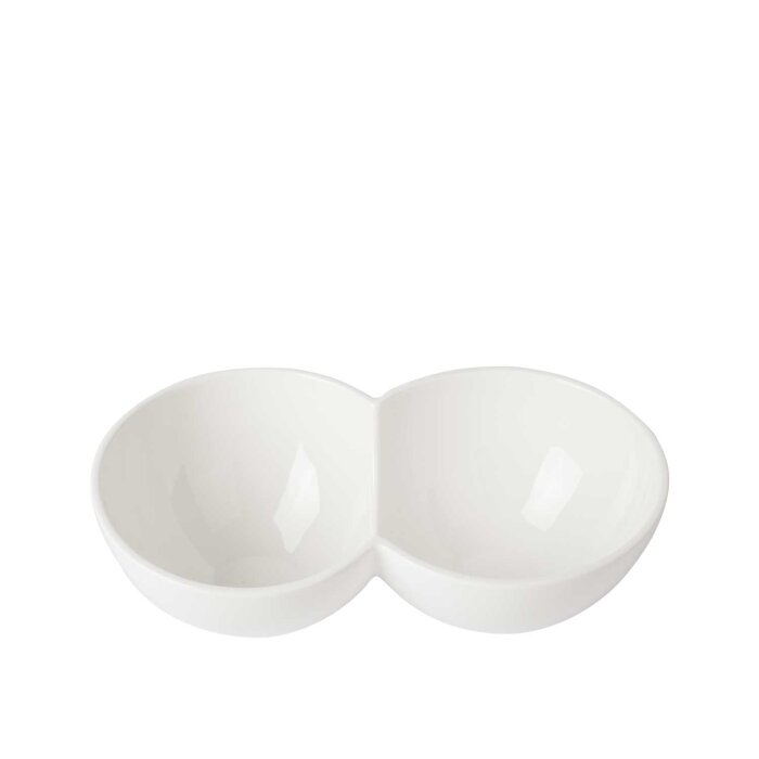 Ultraform Hotel Porselen 2 Böl.Yuvarlak Kase 22X12 cm - 1