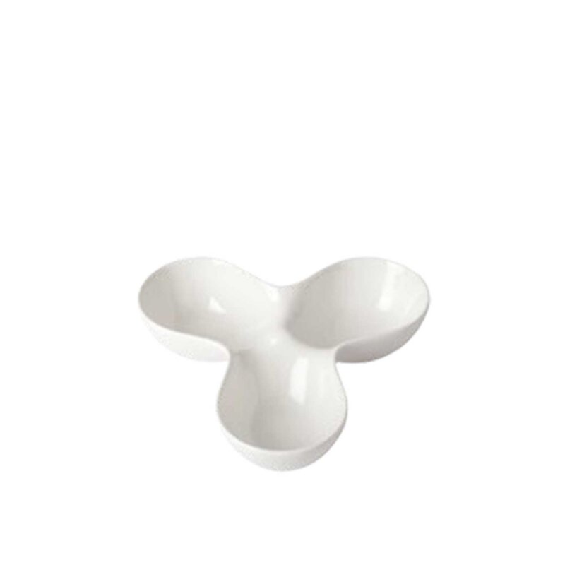 Ultraform Hotel Porselen 3 Böl.Yonca Kase 20X20 cm - 1