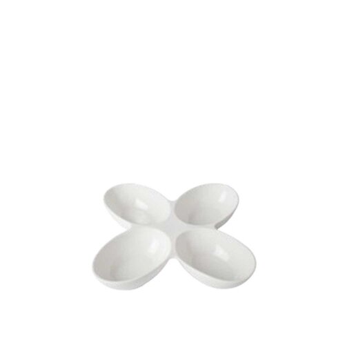 Ultraform Hotel Porselen 4 Böl. Yonca Kase 27X27 cm - ULTRAFORM PORSELEN