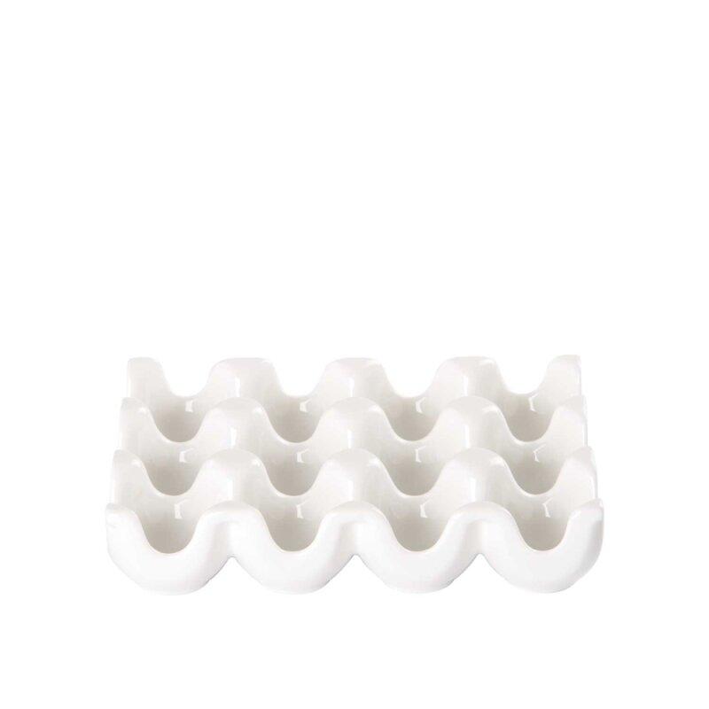 Ultraform Hotel Porselen Egg Tabak 6 Bölmeli 17X16 cm - 1