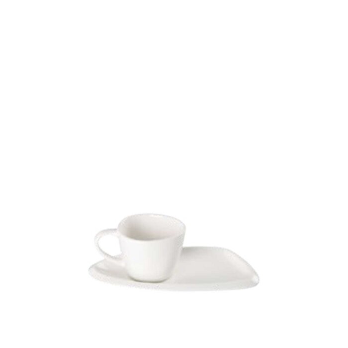 Ultraform Hotel Porselen Kahve Fincan + Tabak - 1