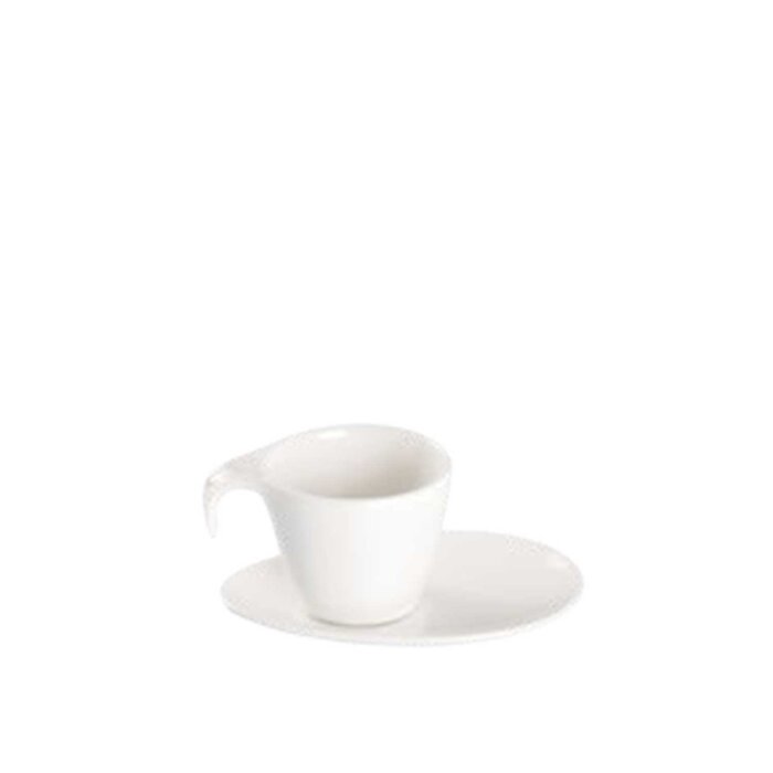 Ultraform Hotel Porselen Kahve Fincan + Tabak 75 ml - 1