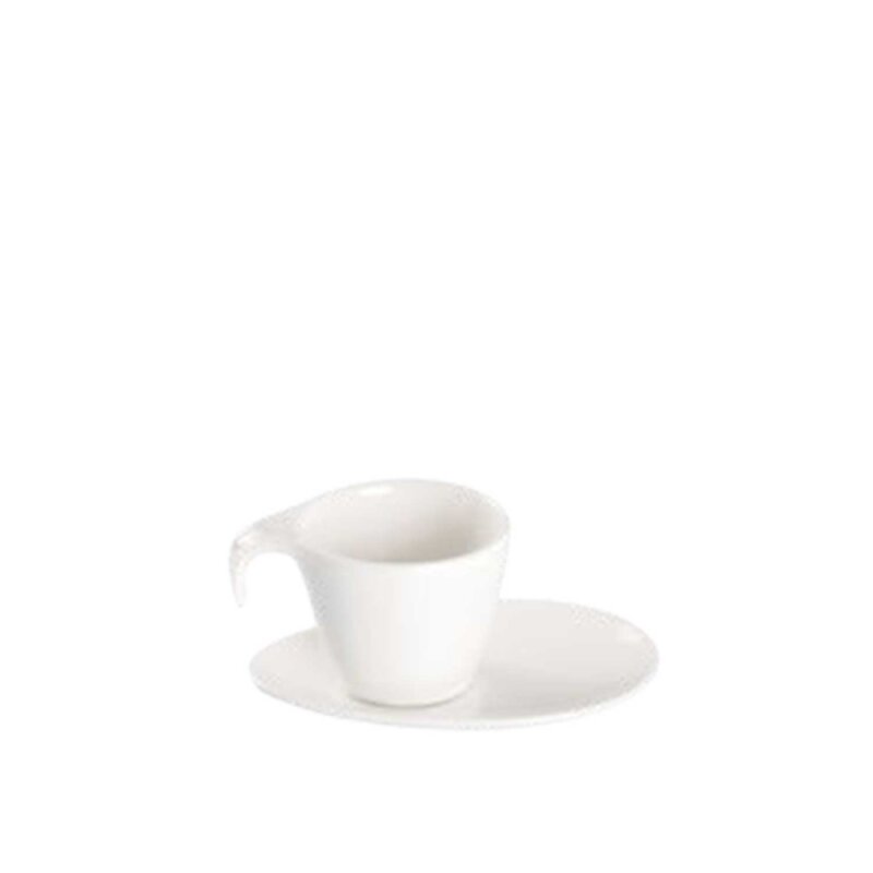 Ultraform Hotel Porselen Kahve Fincan + Tabak 75 ml - 1