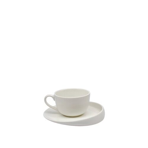 Ultraform Hotel Porselen Kahve Fincan + Tabak 150 ml - ULTRAFORM PORSELEN