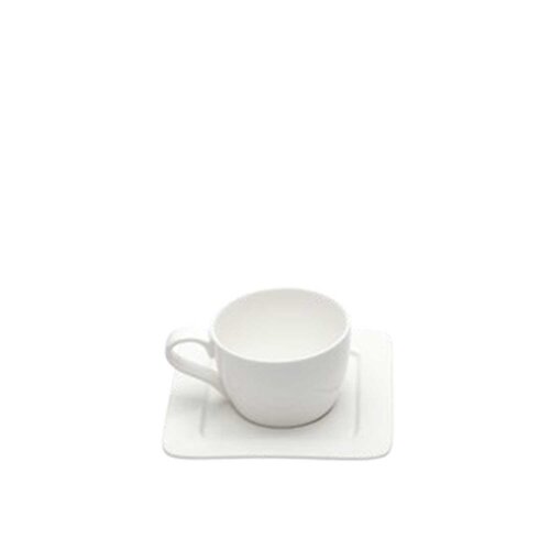 Ultraform Hotel Porselen Kahve Fincan + Tabak No 5 - ULTRAFORM PORSELEN