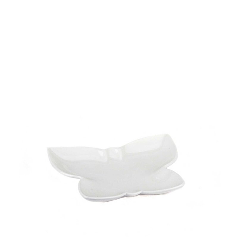 Ultraform Hotel Porselen Kelebek Tabak 21 cm - 1