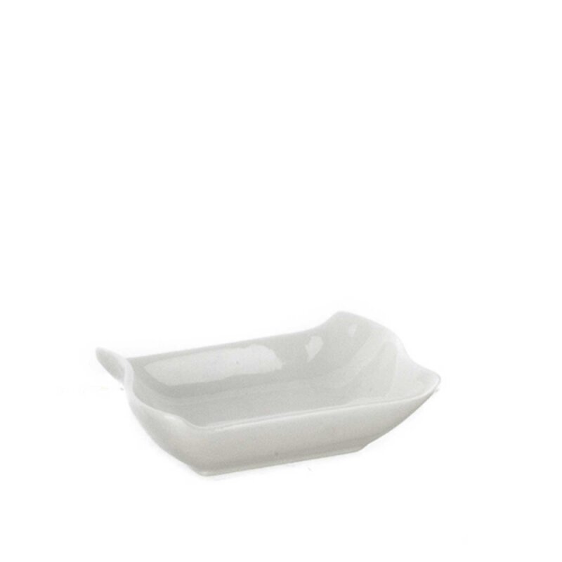 Ultraform Hotel Porselen Kıvrımlı Sosluk Std 10X7 cm - 1