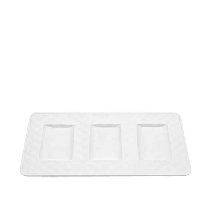 Ultraform Hotel Porselen Sunum Tabak 38 cm - 1