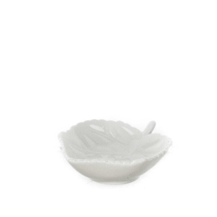 Ultraform Hotel Porselen Yaprak Kase Std 9X8 cm - 1