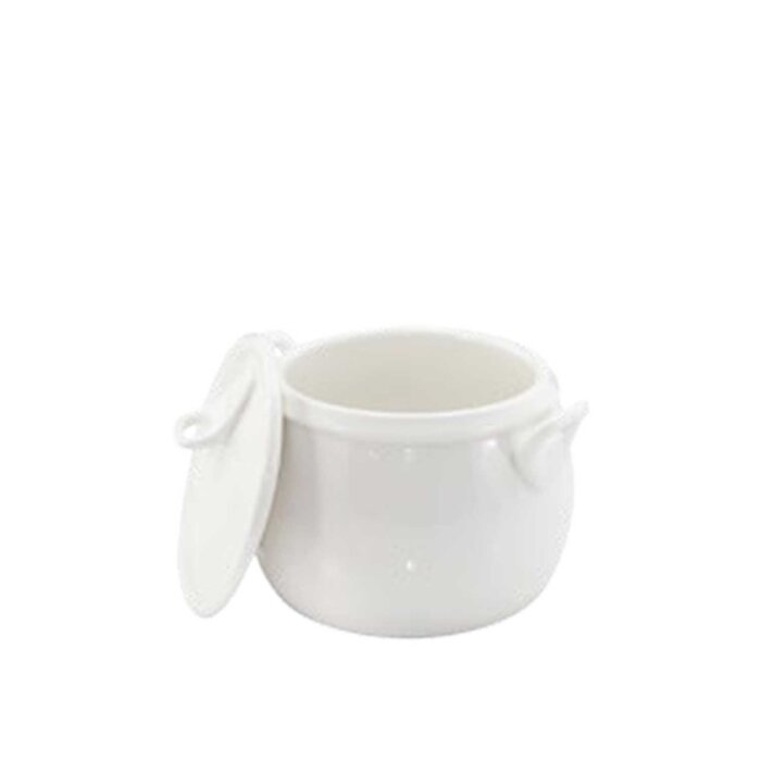 Ultraform Hotel Porselen Kapaklı Sunum Kabı 13X11,5X10,5 - 1