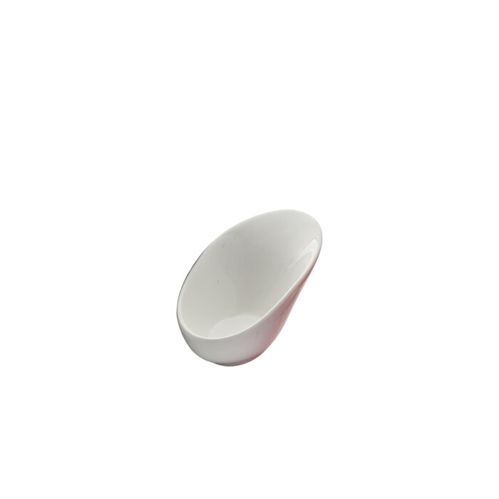 Ultraform Porselen Oval Kase 12,5 cm Beyaz (Hs039099) - 1