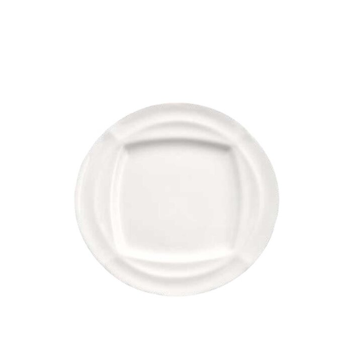 Ultraform Hotel Porselen Prizma 23 cm Düz Tabak - 1