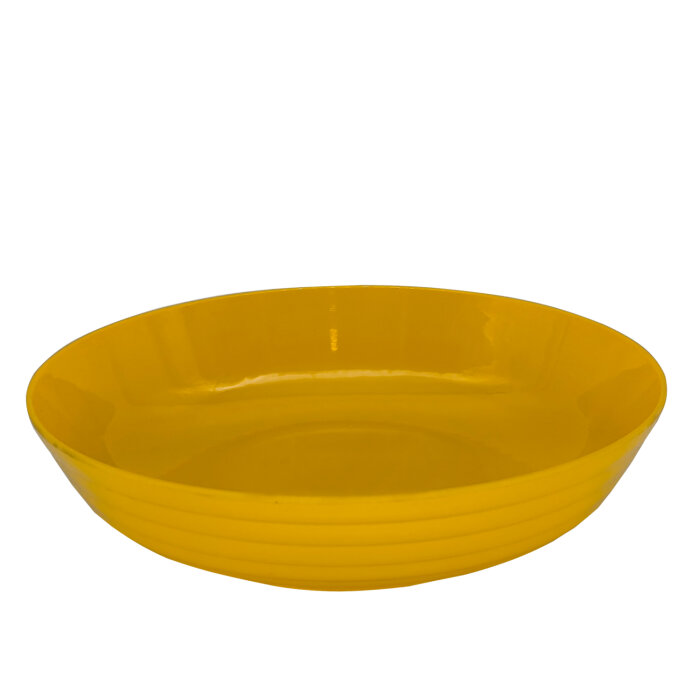 Ultraform Sarı Yuvarlak Kase 45 Cm H 10 Cm - 1