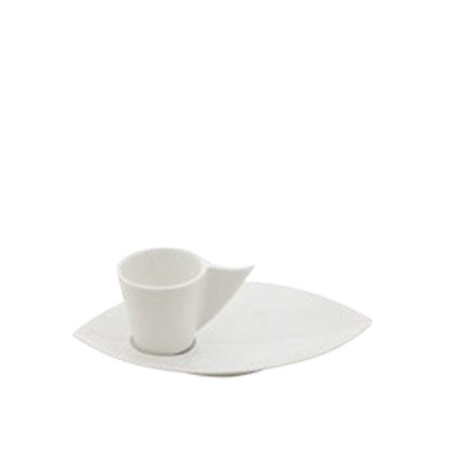 Ultraform Hotel Porselen Yaprak Kahve Fin.Tabak 23 cm - ULTRAFORM PORSELEN