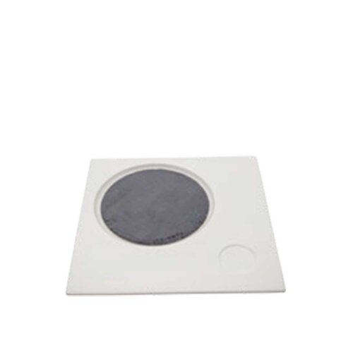 Ultraform Hotel Porselen Yuvarlak Bölmli Kare Sunum Tabak 36X36 cm - ULTRAFORM PORSELEN