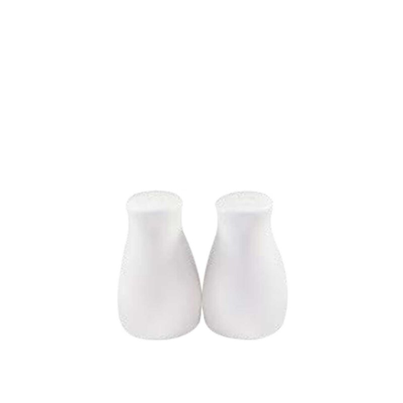 Ultraform Hotel Porselen Yuvarlak Tuzluk Biberlik Seti h 8,5 cm - 1
