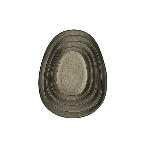Matgusto A La Venice Mat Kahve Düz Tabak Q:35 H:4 cm VEM22354 - MATGUSTO