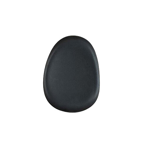 Matgusto A La Venice Mat Siyah Düz Tabak Q:16 H:3 cm VEM25163 - MATGUSTO