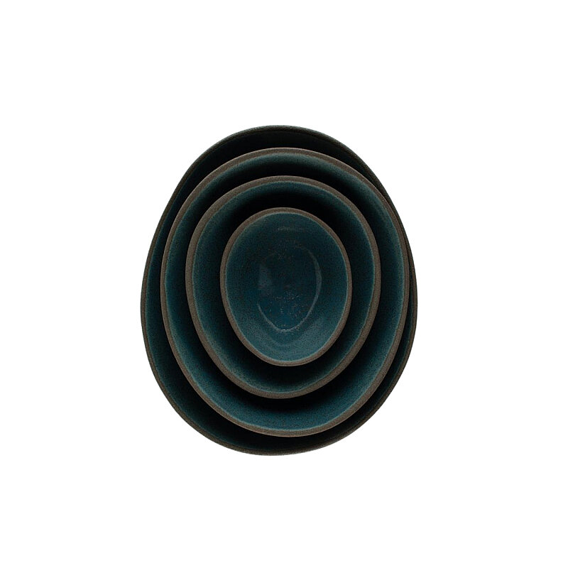 Matgusto A La Bowl Venice Parlak Mavi Kase Q:16 H:6 cm VEP28166 - 2
