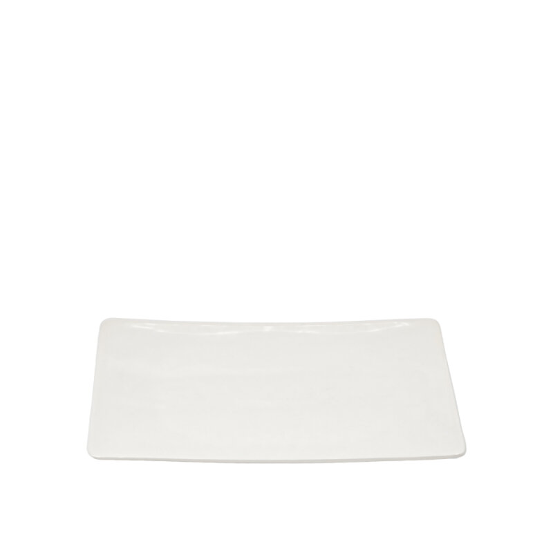 Zest Porcelain Vento 26x13 Düz Tabak VNT26X13TB00 - 1