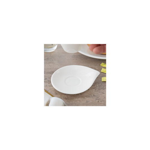 Villeroy & Boch Flow Fincan Tabağı 140 x 120 mm 1034201430 - VİLLEROY&BOCH