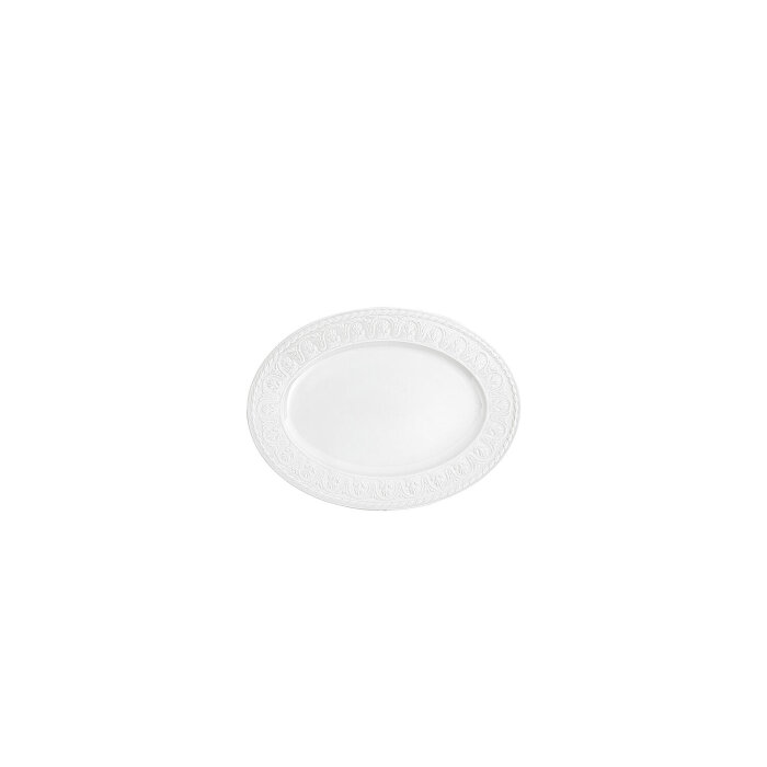 Villeroy & Boch Cellini Oval Düz Tabak 400 mm 1046002940 - 1