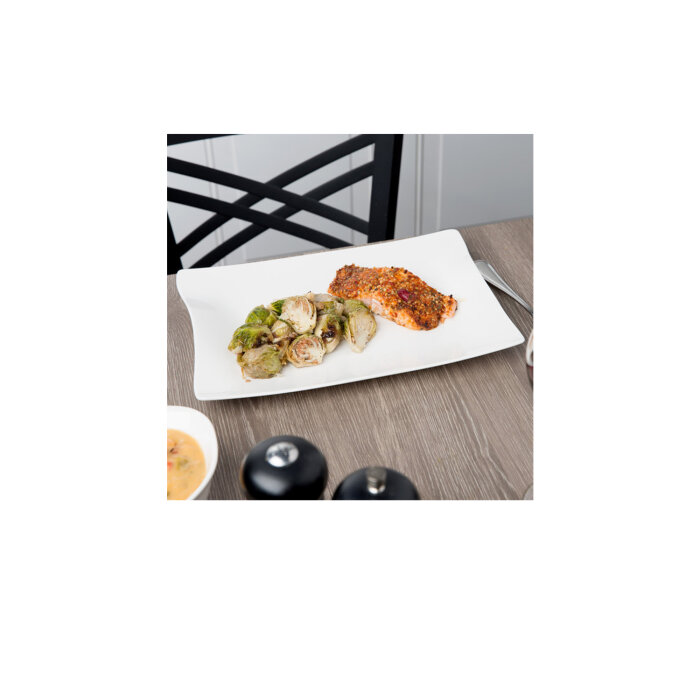 Villeroy & Boch Cera Düz Dikdörtgen Tabak 330 x21 cm 1633642629 - 4