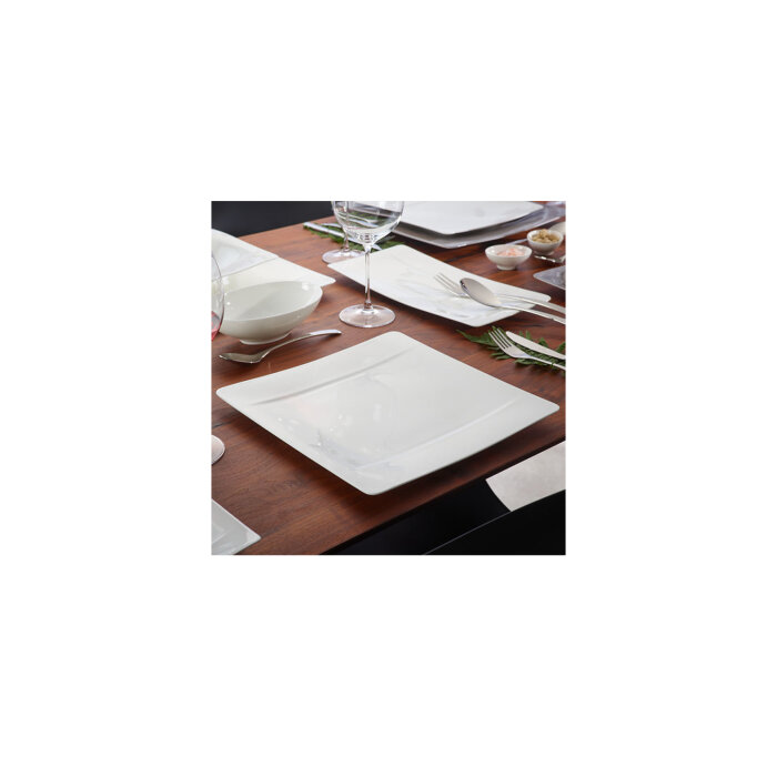 Villeroy & Boch Modern Grace Düz Tabak 27 x 27 cm 1045102610 - 2