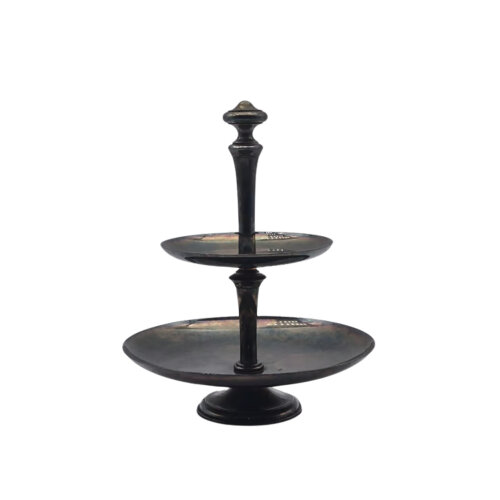 Wmf Classic Gümüş Kaplama 2 Katlı Pasta Standı 19.6908.6440 - WMF