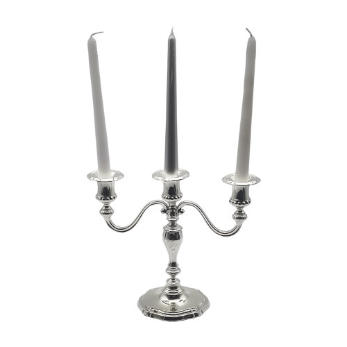 Wmf Üç Kollu Şamdan (Gümüş) H 24 Cm 02.4962.7940 - WMF