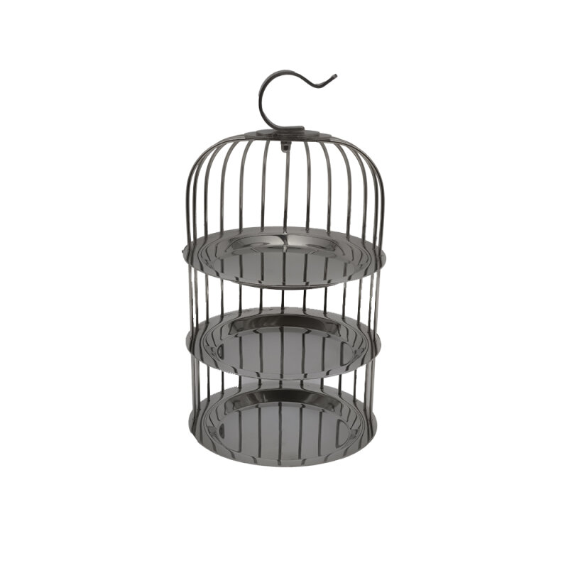 Xpd88816 Paslanmaz Kafes Sunumluk 35x19 cm - 1