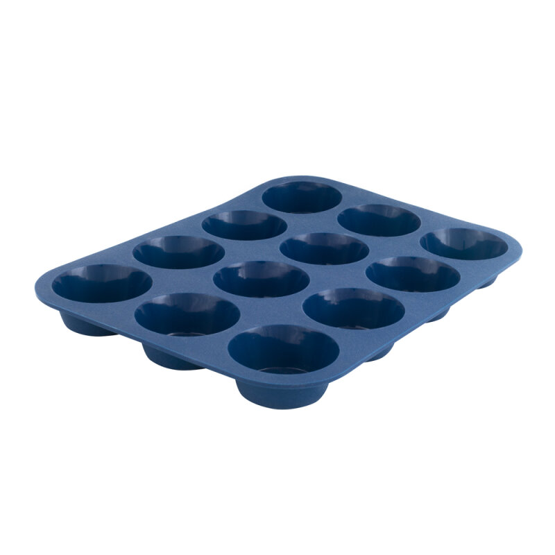 Yaşar Cam 12 Lı Club Muffin Pan Lacivert - 1