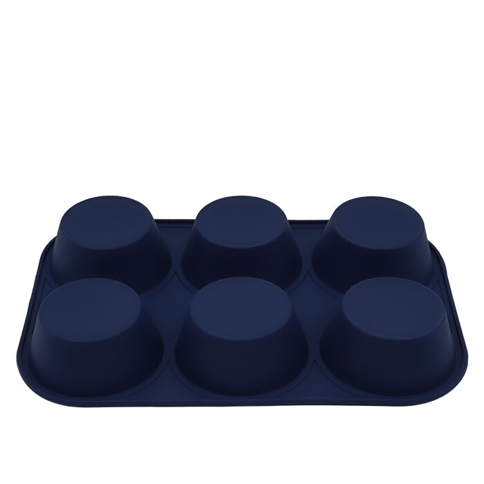Yaşar Cam 6 Lı Büyük Muffin Lacivert - 2