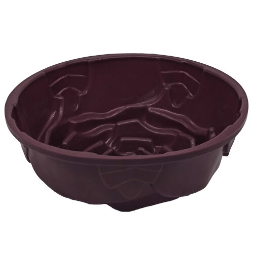 Yaşar Cam Gül Kek Kalıbı Bordo - 2