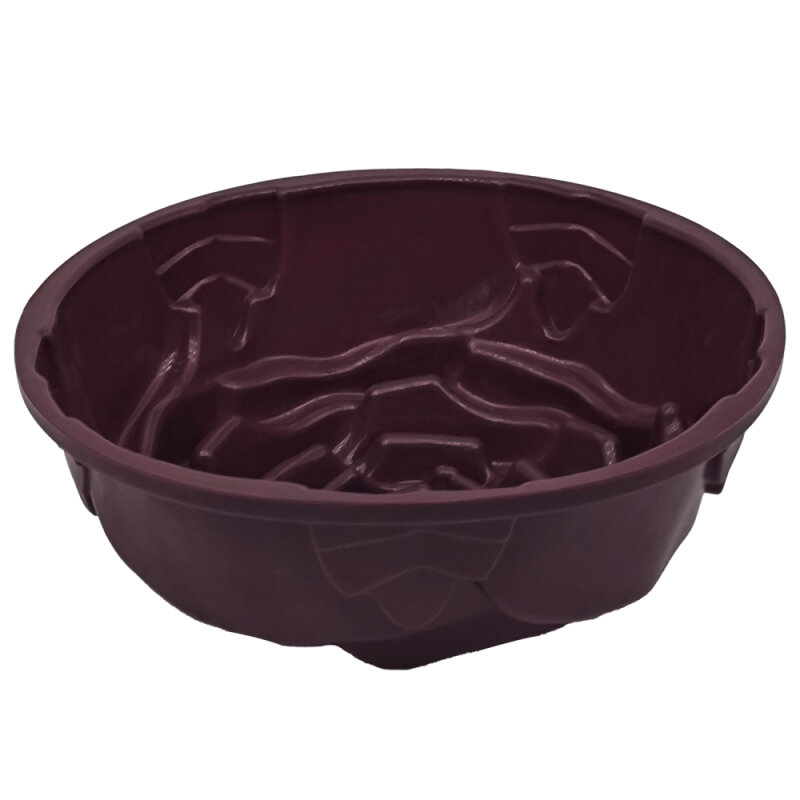 Yaşar Cam Gül Kek Kalıbı Bordo - 2