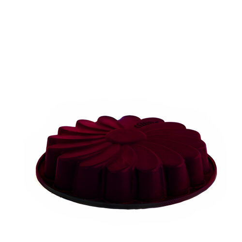 Yaşar Cam Krizantem Kek Kalıbı Bordo - YAŞAR CAM