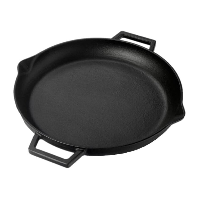 Lava Yuvarlak Kızartma Tavası Q:2Cm Metal Kulplu - 1