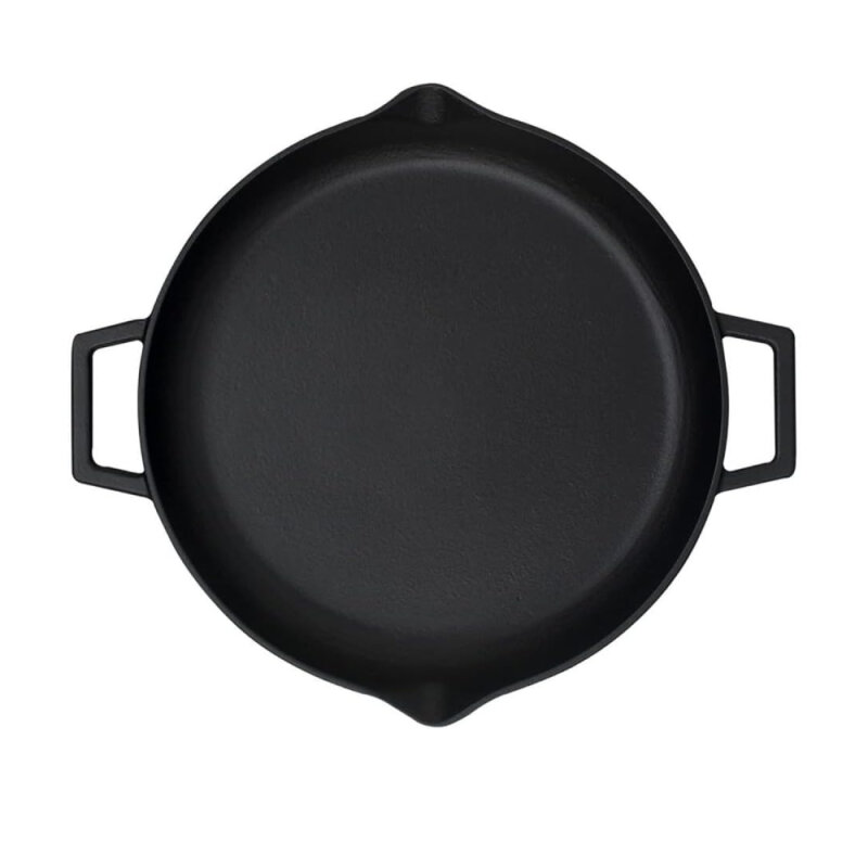 Lava Yuvarlak Kızartma Tavası Q:2Cm Metal Kulplu - 2