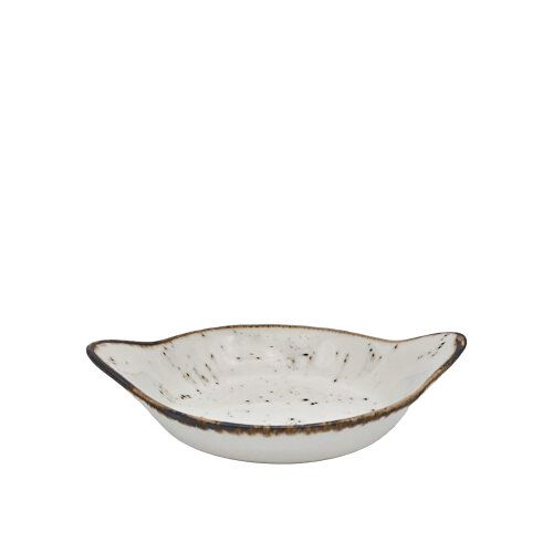 Zest Porcelain Yuvarlak Sahan Sunum 16Cm -Paris Krem - ZEST PORCELAIN